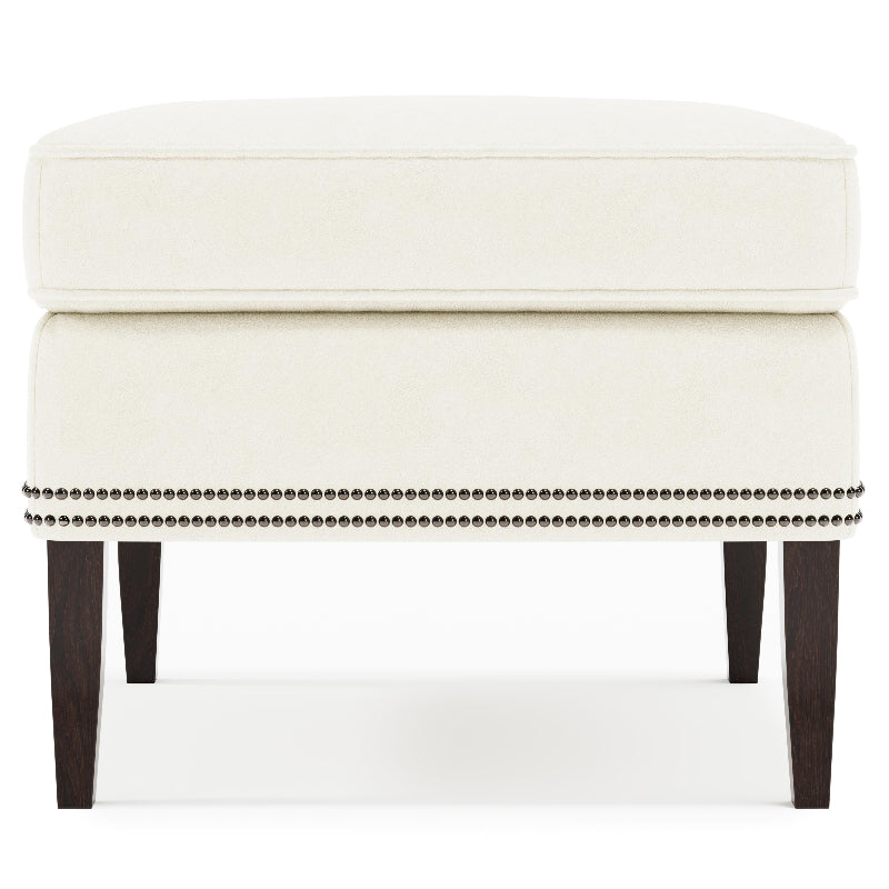 Kingston Leather Ottoman
