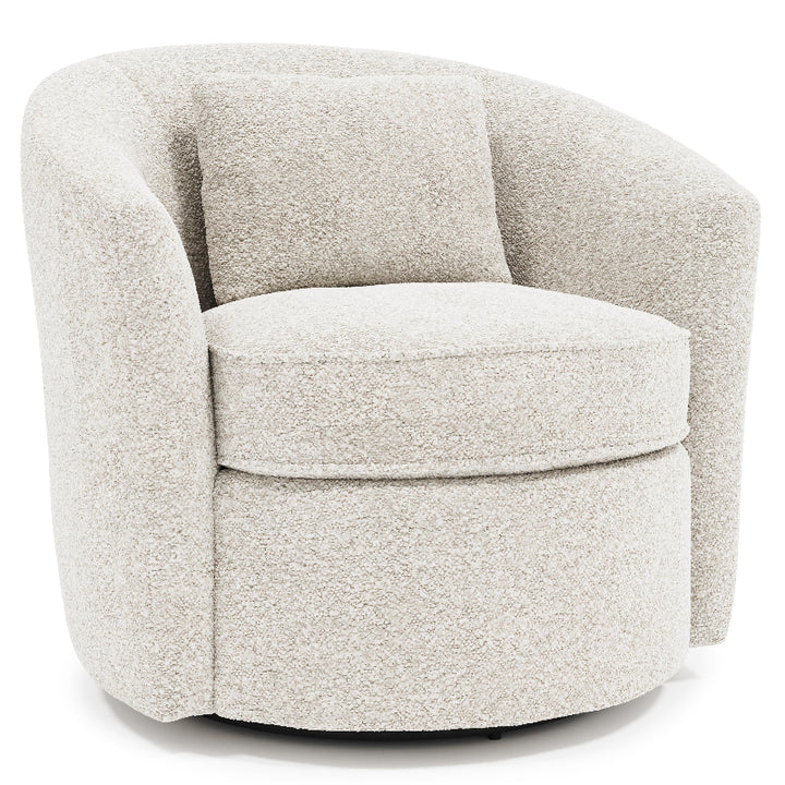 Elizabeth Fabric Swivel Chair