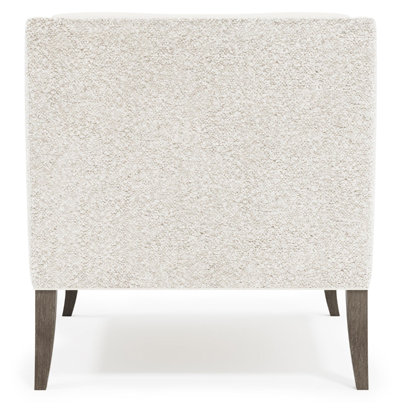 Romney Leather-Fabric Chair