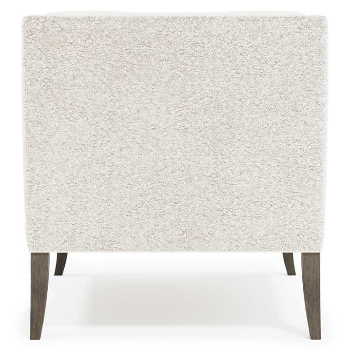 Romney Leather-Fabric Chair