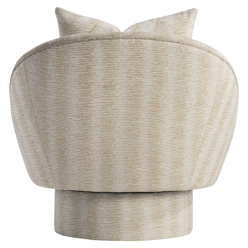 Lucia Fabric Swivel Chair