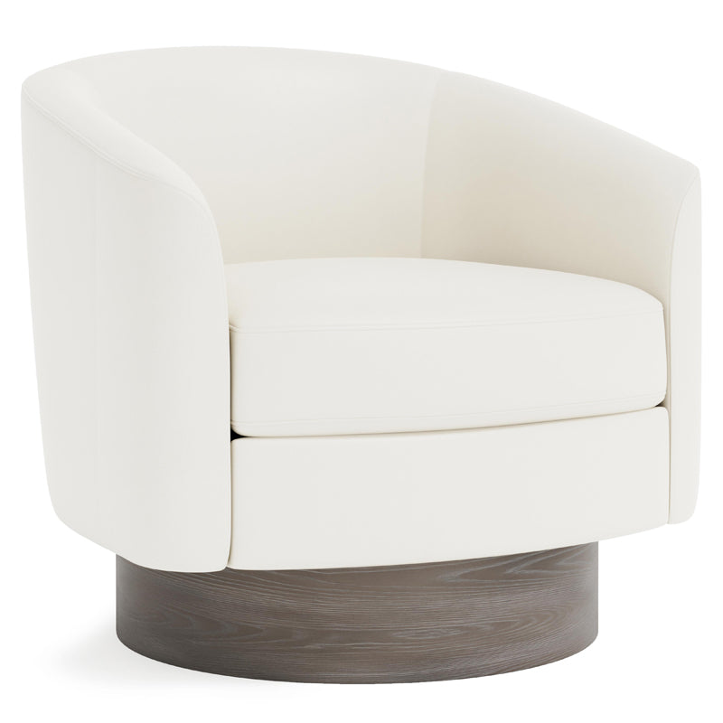 Camino Leather Swivel Chair