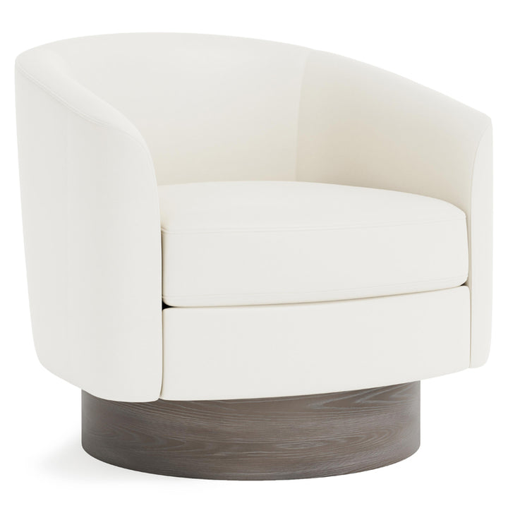 Camino Leather Swivel Chair