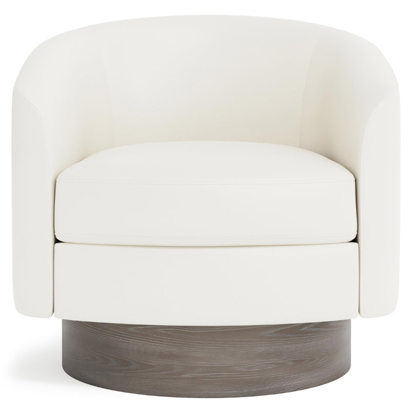 Camino Leather Swivel Chair