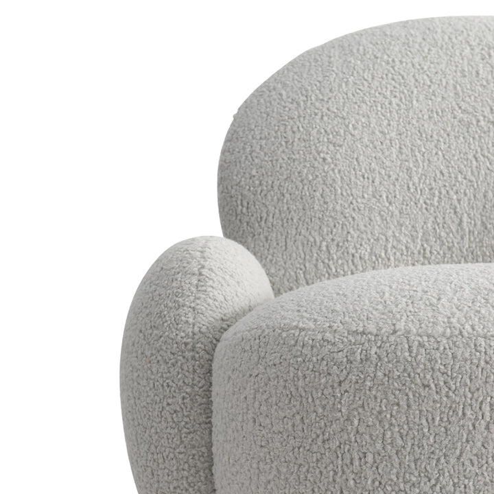 St. Jean Fabric Swivel Chair