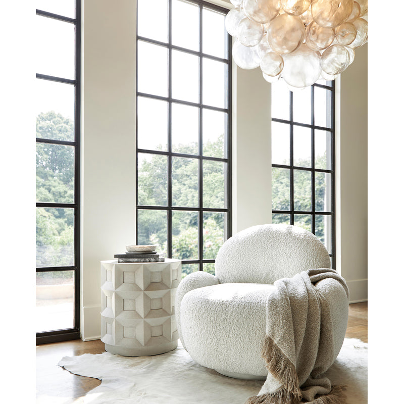St. Jean Fabric Swivel Chair