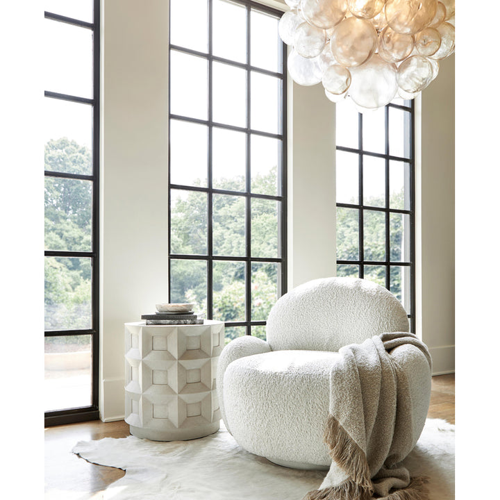 St. Jean Fabric Swivel Chair