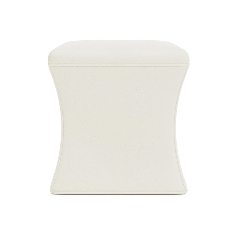 Roscoe Leather Ottoman
