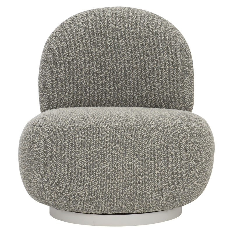 Lulu Fabric Swivel Chair
