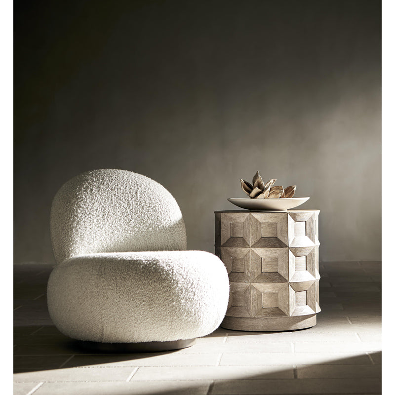 Lulu Fabric Swivel Chair