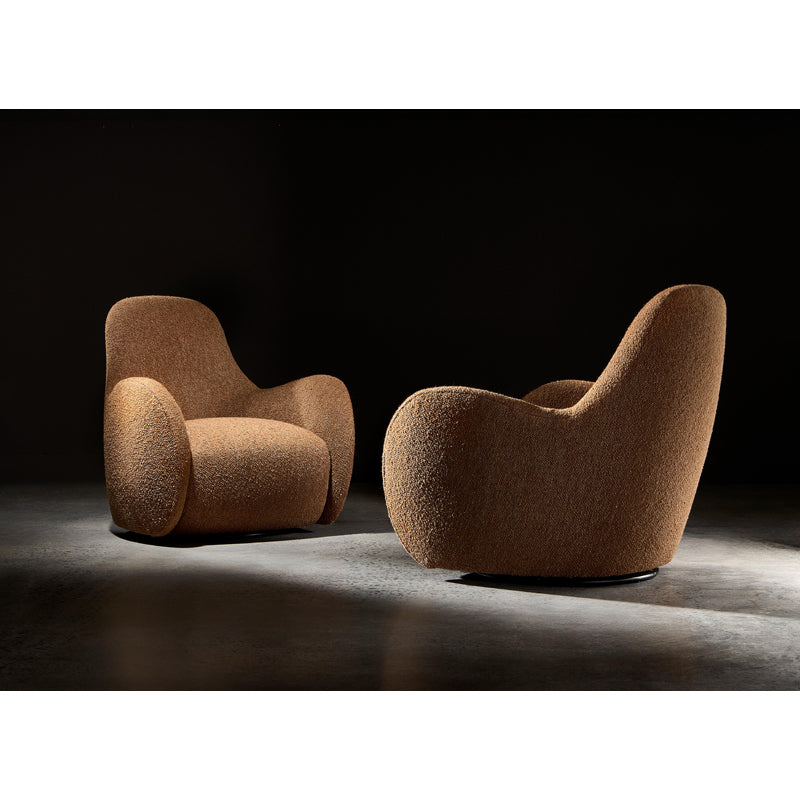 Tucci Fabric Swivel Chair