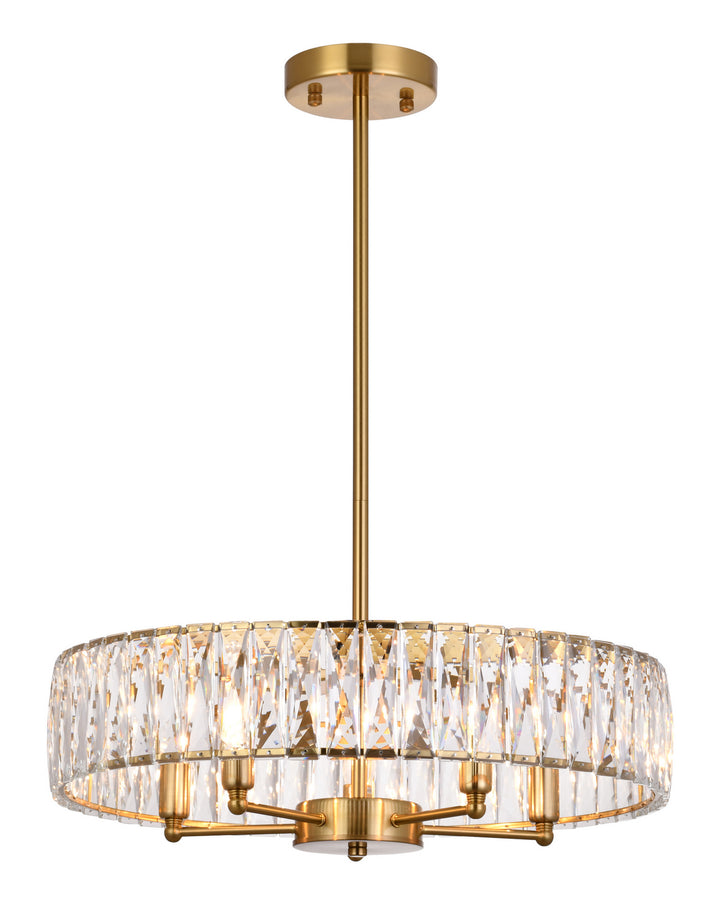 OC42C22G Five Light Chandelier