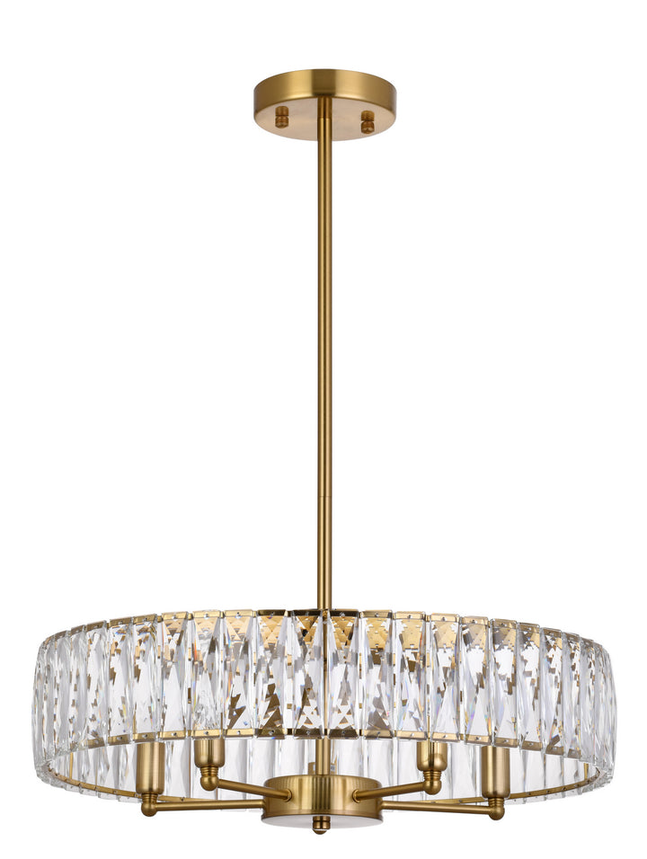OC42C22G Five Light Chandelier