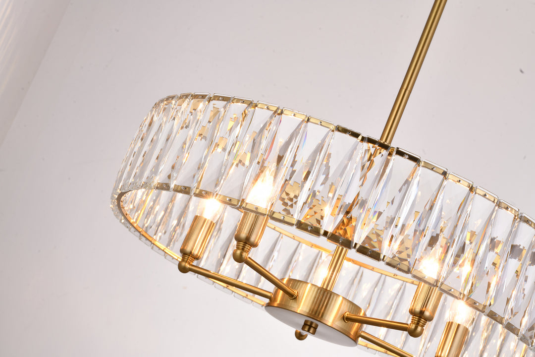 OC42C22G Five Light Chandelier