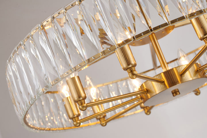 OC42C28G Ten Light Chandelier