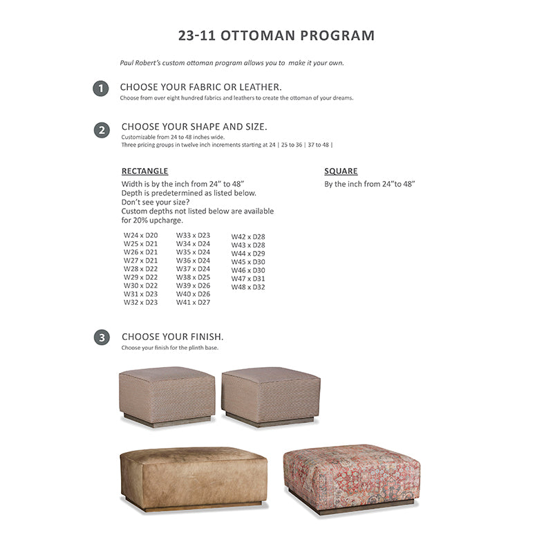 Ottoman Shop Rectangular Ottomam