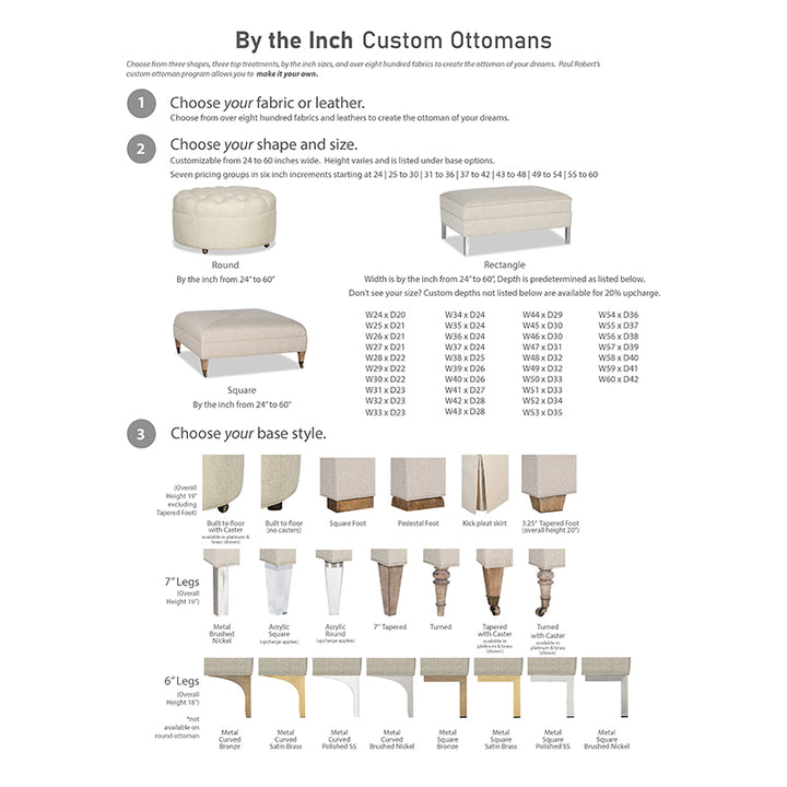Ottoman Shop Rectangular Ottomam