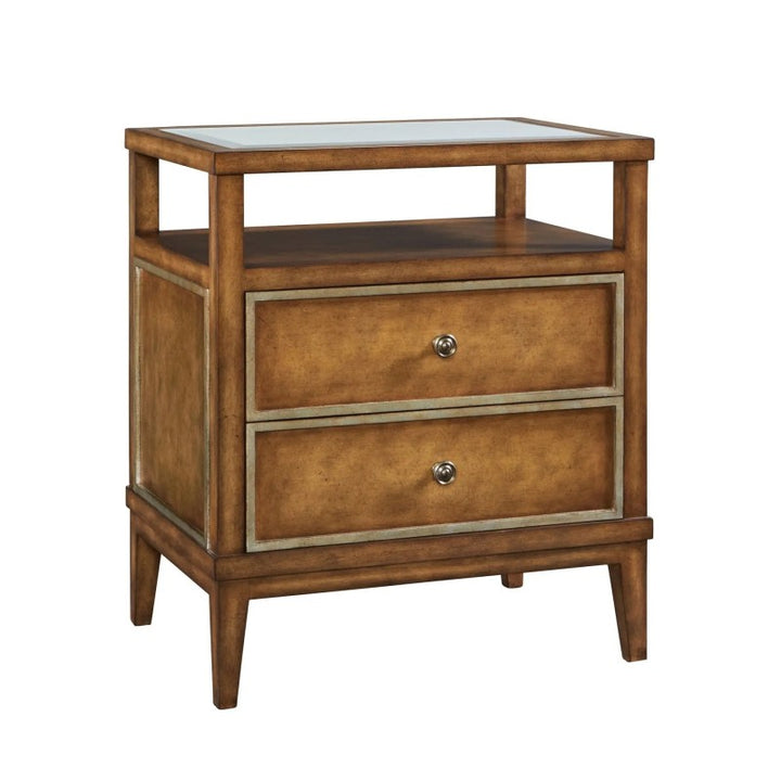 Palo Alto Nightstand 2-Drawer Small