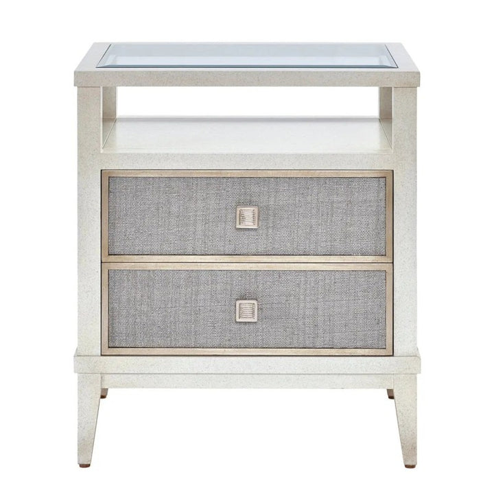 Palo Alto Nightstand 2-Drawer Small