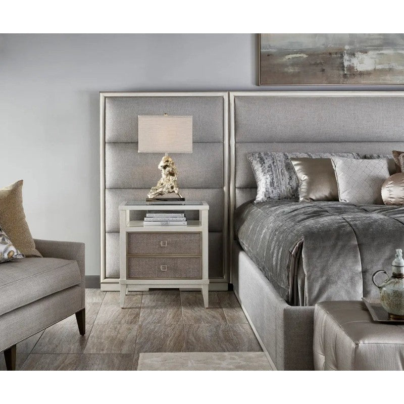 Palo Alto Nightstand 2-Drawer Small