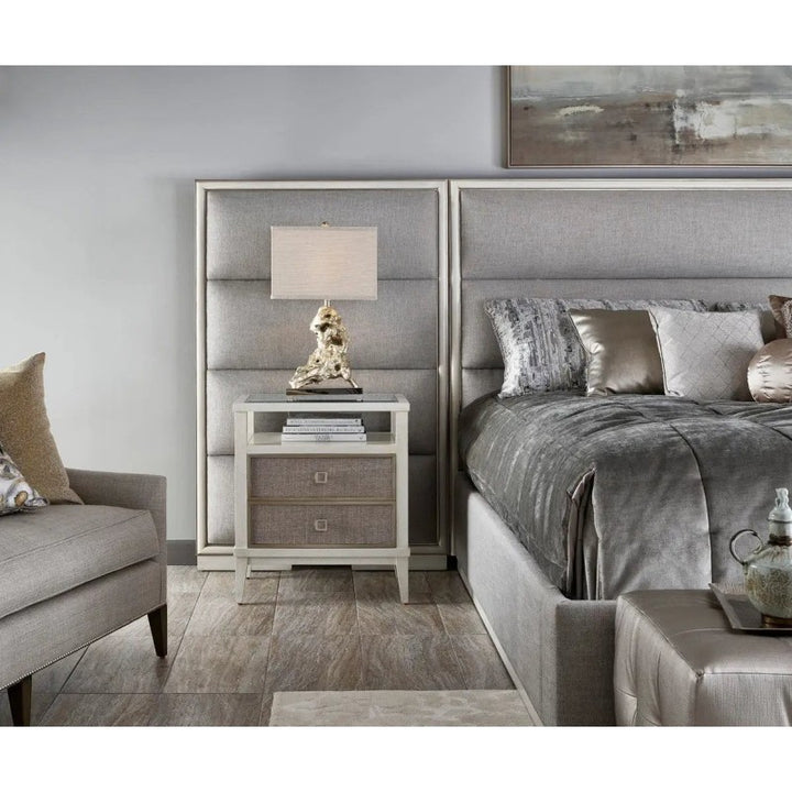 Palo Alto Nightstand 2-Drawer Small