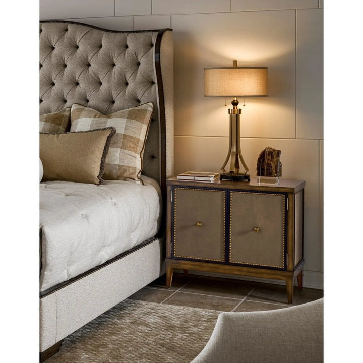 Palo Alto Nightstand 2-Door Large