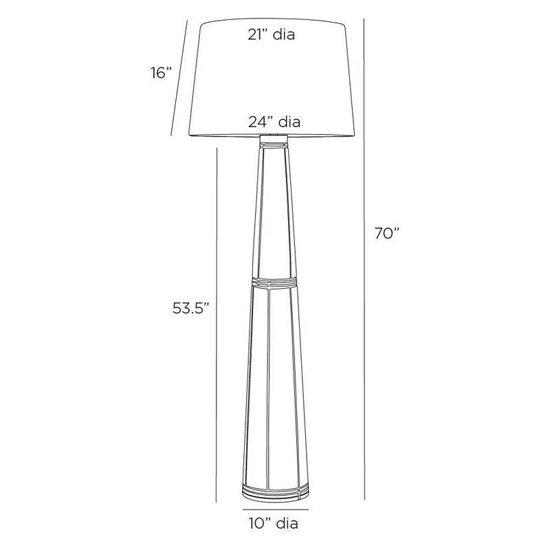 Elmhurst One Light Floor Lamp