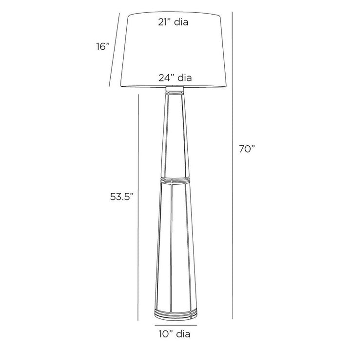 Elmhurst One Light Floor Lamp