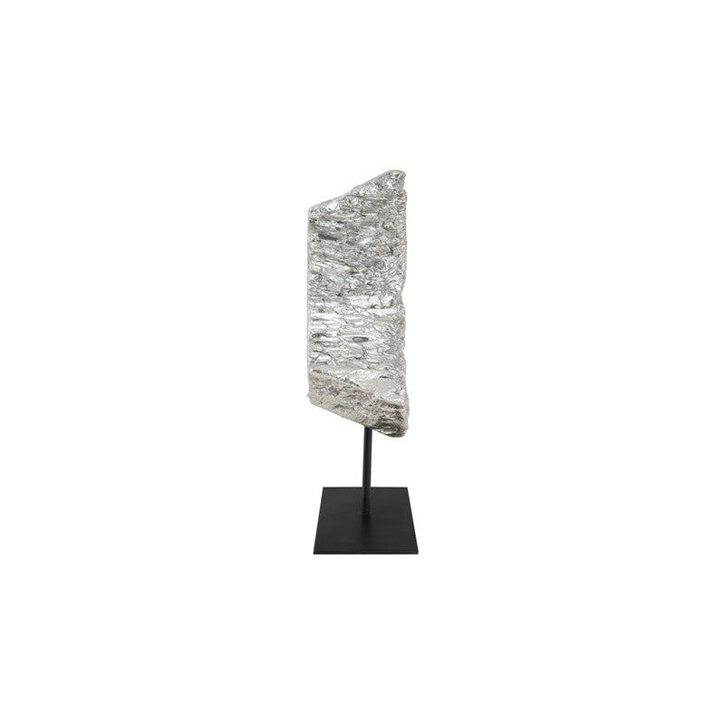 Cast Eroded Wood Circle on Stand