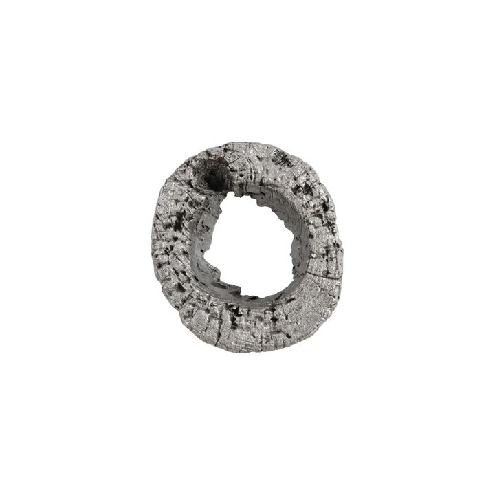 Cast Eroded Wood Circle Wall Tile