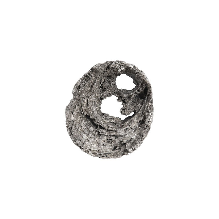 Cast Eroded Wood Circle Wall Tile