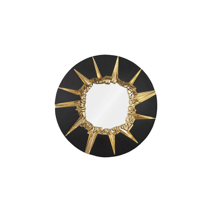 Circular Cracked Mirror