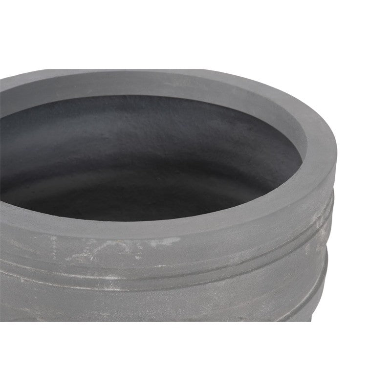 June Planter, Raw Gray