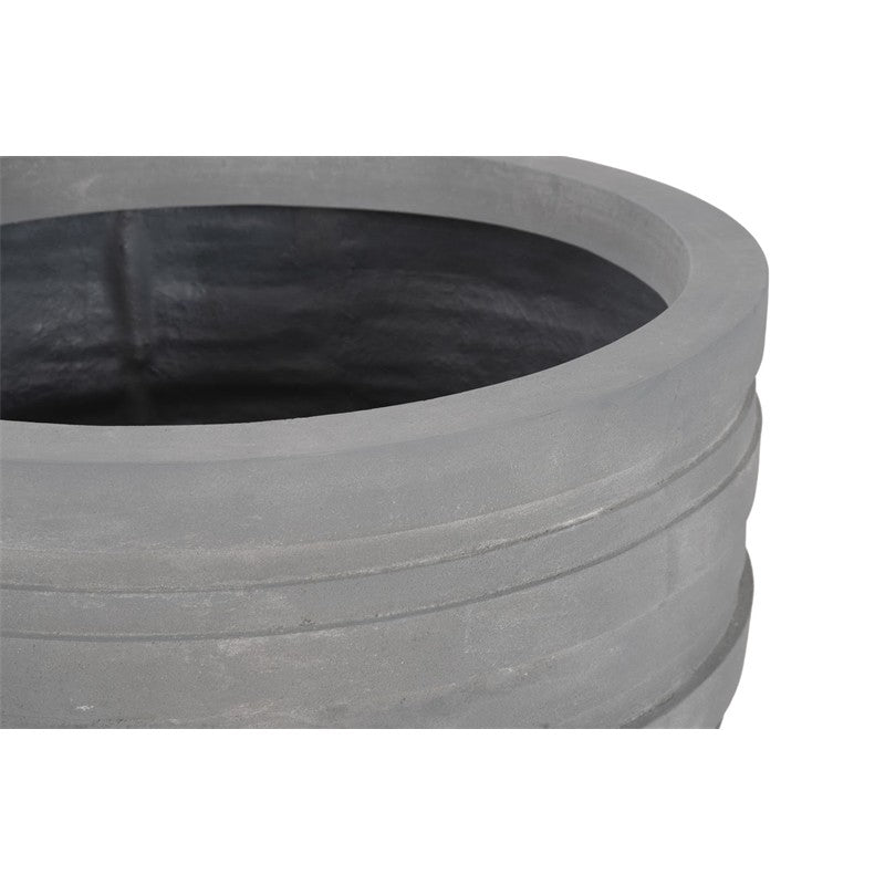June Planter, Raw Gray