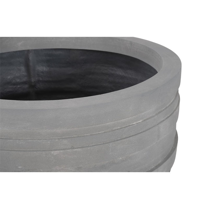June Planter, Raw Gray