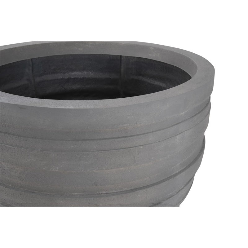 June Planter, Raw Gray
