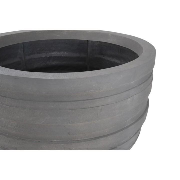 June Planter, Raw Gray
