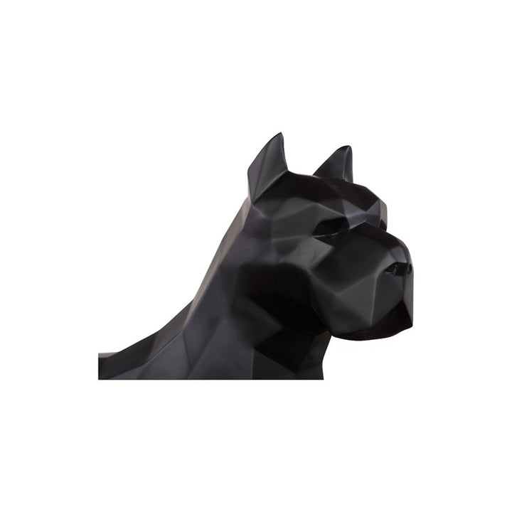 Pitbull Facet Sculpture