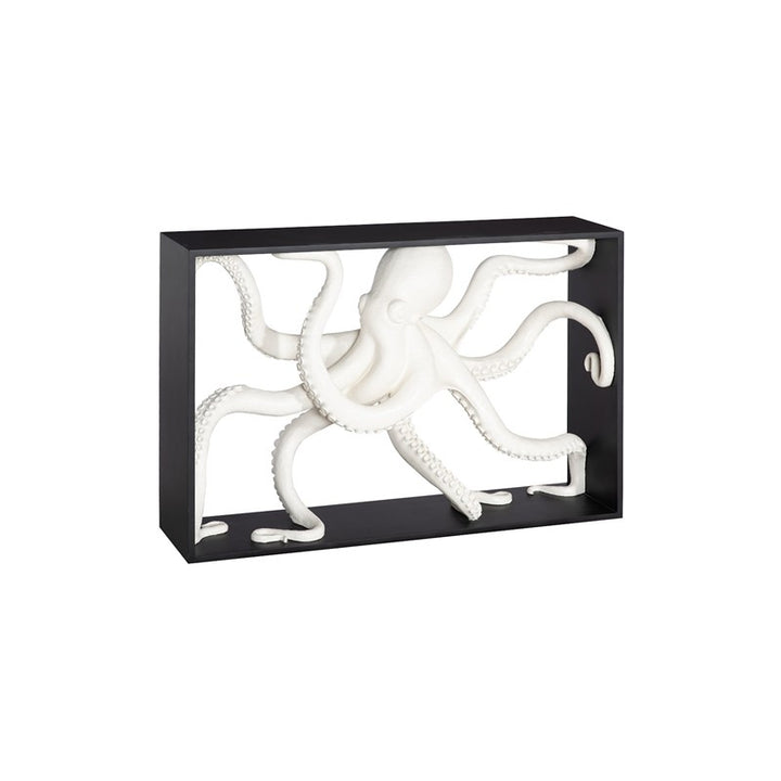 Octo Framed Console Table, Wood Frame