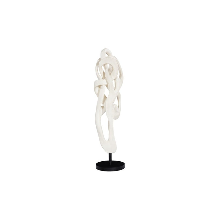 Cast Dancing Sculpture, Passé, Faux Bleached