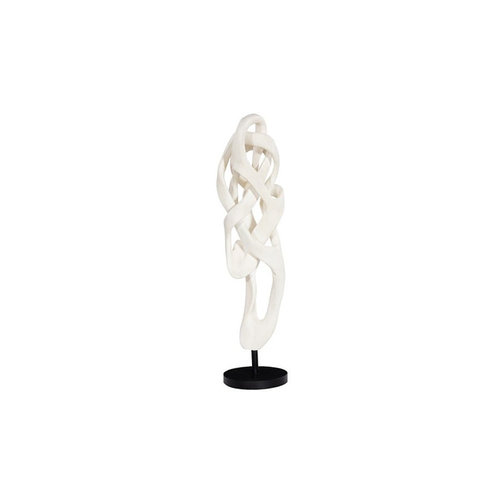 Cast Dancing Sculpture, Passé, Faux Bleached