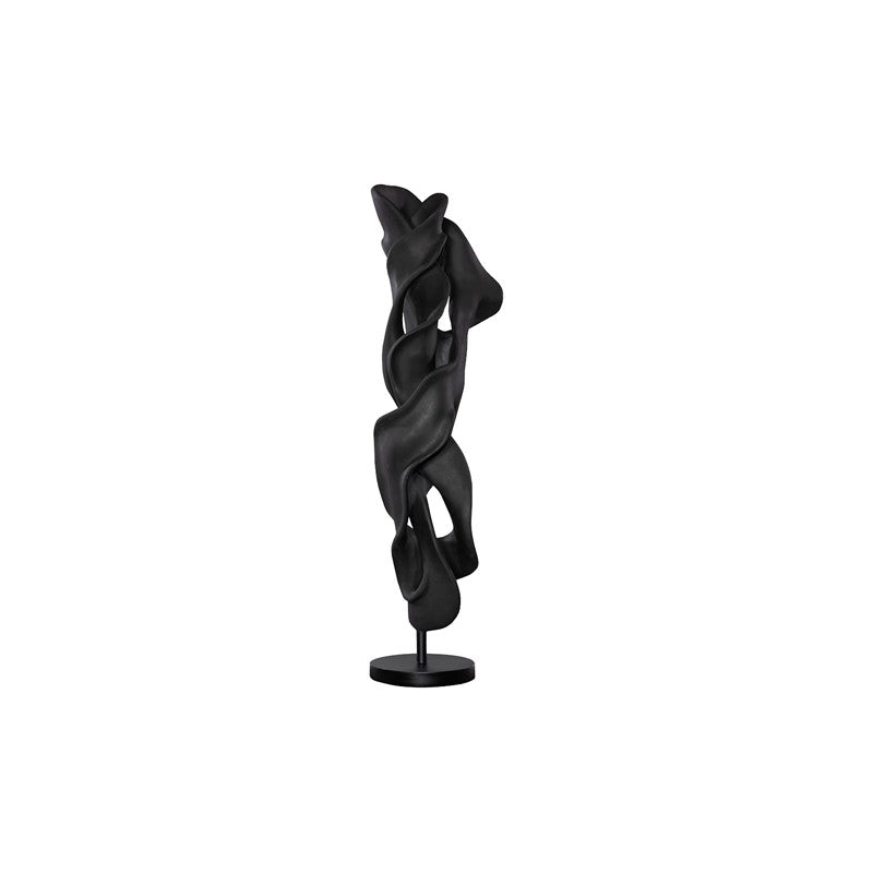 Cast Dancing Sculpture, Coupé, Charcoal Black