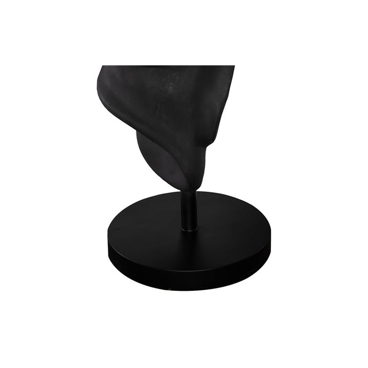 Cast Dancing Sculpture, Coupé, Charcoal Black