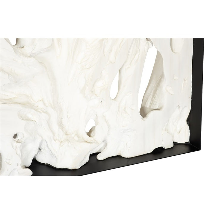 Cast Root Framed Console Table, Resin