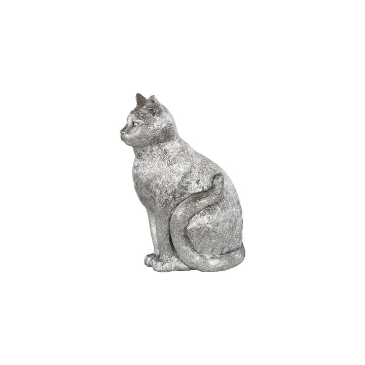 Cat Sitting Sculpture