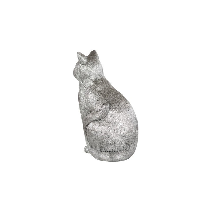 Cat Sitting Sculpture