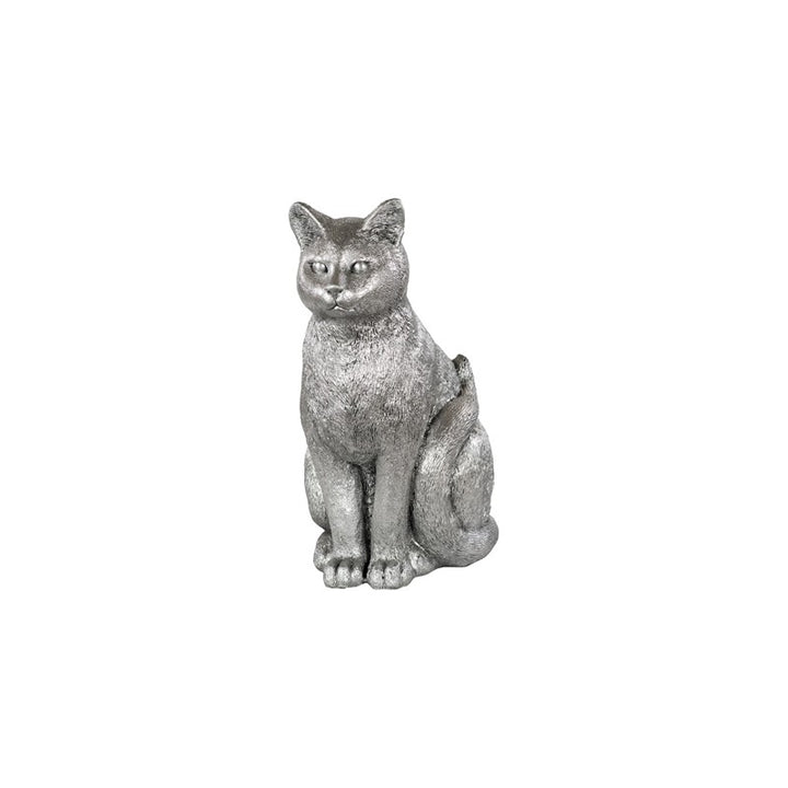 Cat Sitting Sculpture