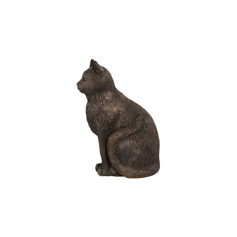 Cat Sitting Sculpture