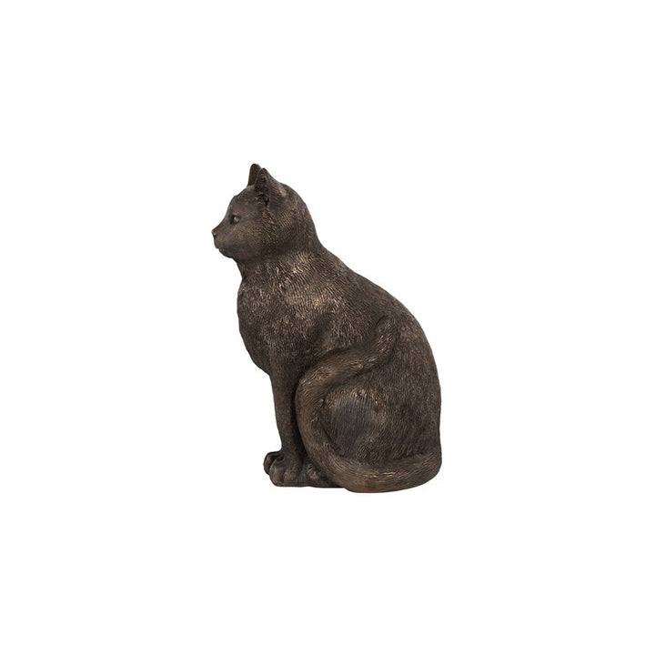Cat Sitting Sculpture