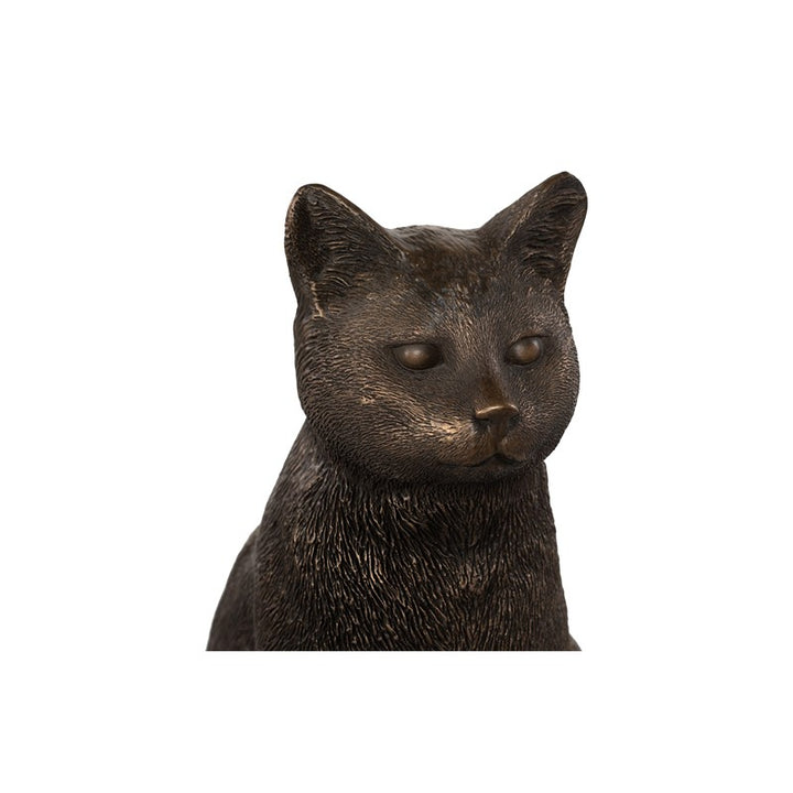 Cat Sitting Sculpture